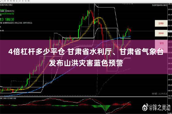 4倍杠杆多少平仓 甘肃省水利厅、甘肃省气象台发布山洪灾害蓝色预警