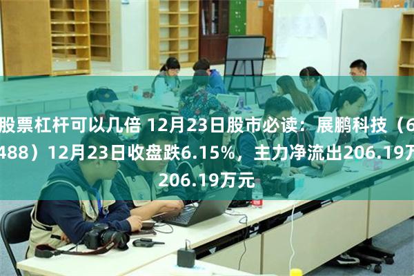 股票杠杆可以几倍 12月23日股市必读：展鹏科技（603488）12月23日收盘跌6.15%，主力净流出206.19万元